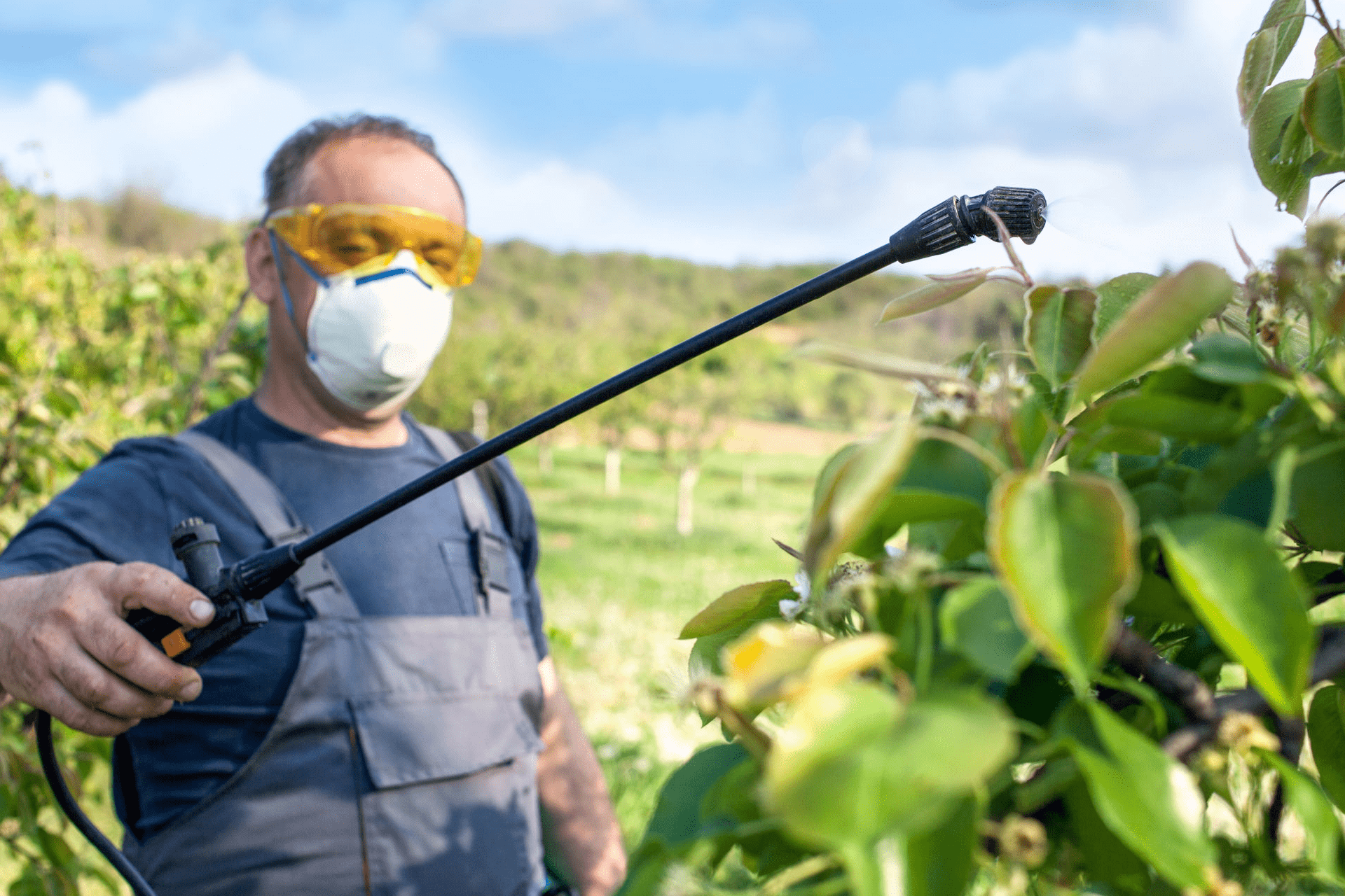 Preparación, transporte y almacenamiento de biocidas